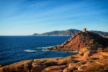 Sunset at Porticciolo by Claudia Moeckel