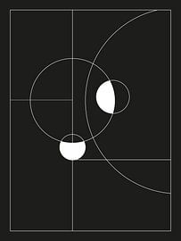Minimal Black et Cercles blancs
