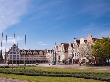 Old town of Rostock in Mecklenburg-Western Pomerania by Animaflora PicsStock