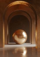 3D-Dunkelgold