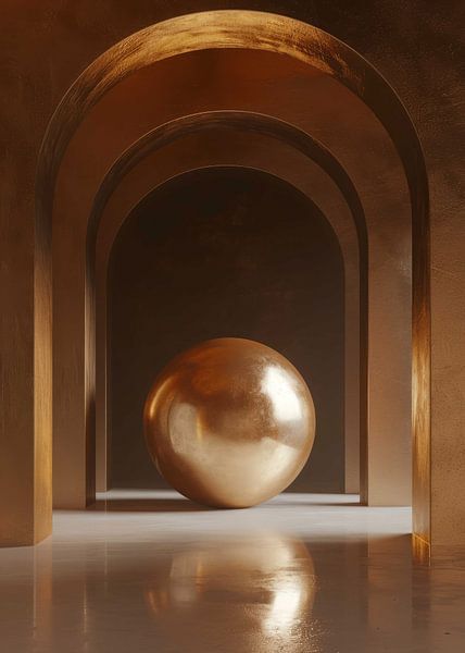 3D Donker Goud van Morgan