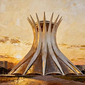 Cathedral of Brasilia, Brasilia von Johannas Art Creations