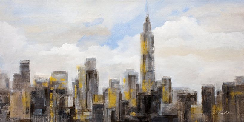 Manhattan Clouds, Silvia Vassileva by Wild Apple