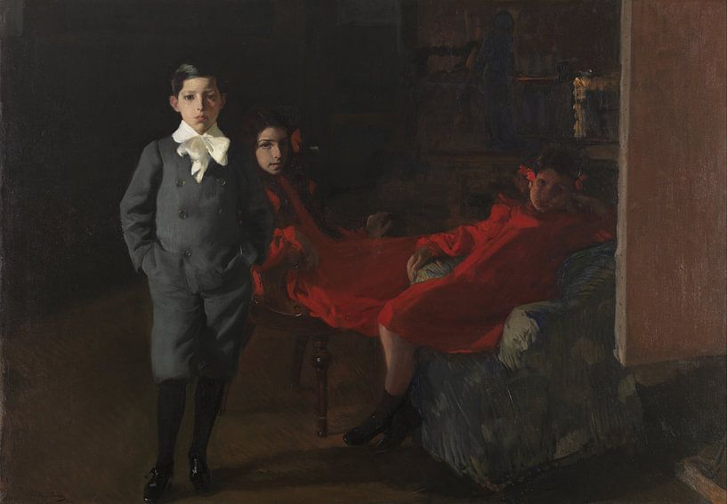 My children, Joaquín Sorolla y Bastida by Masterful Masters