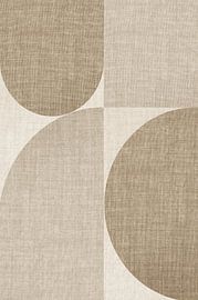 Abstract  art HANNA linen van TW living