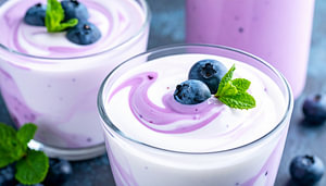 Blaubeer-Joghurt-Smoothie