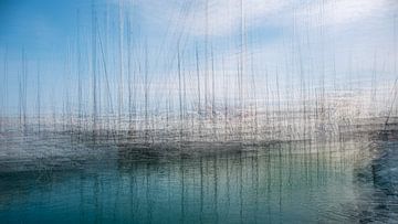 Jachthaven van San Lorenzo al Mare | Imperia | Ligurië | Italië - een abstracte interpretatie van Nicole Holz