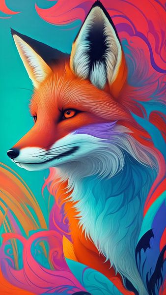 Renard surréaliste III par DeVerviersBelgium