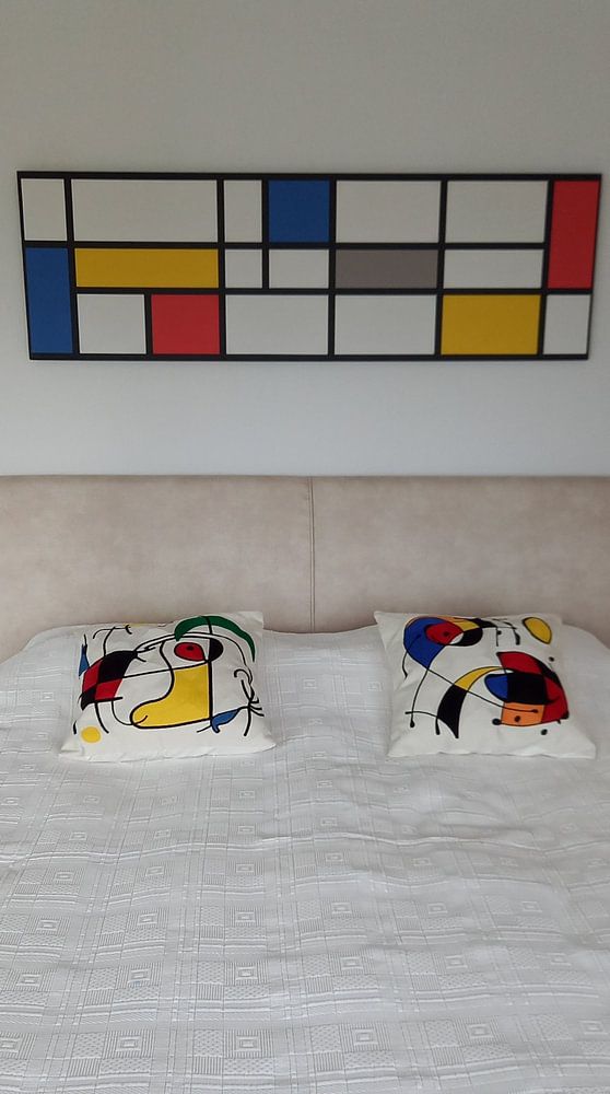 Piet Mondrian Hommage XL  von Harry Hadders Design 