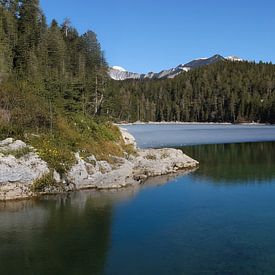 Wilde natuur aan de Eibsee van Christina Bauer Photos
