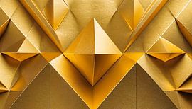 Goud met vorm en patroon