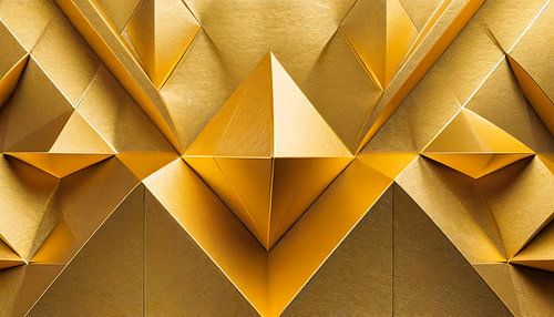 Goud met vorm en patroon