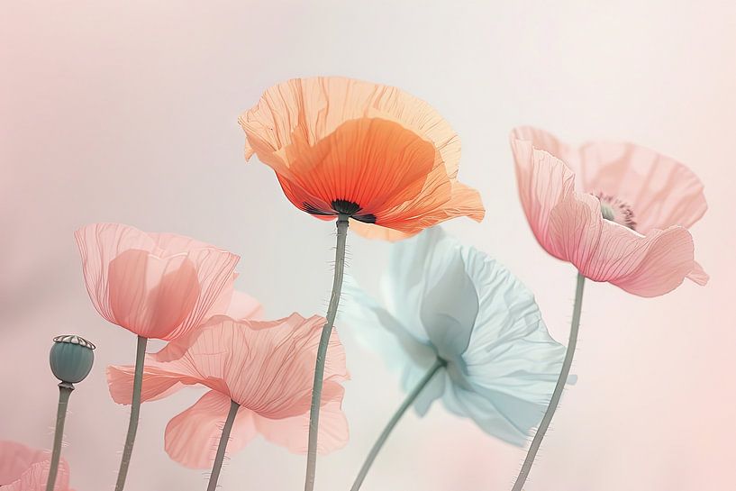 Mohn | Mohn von Poster Art Shop