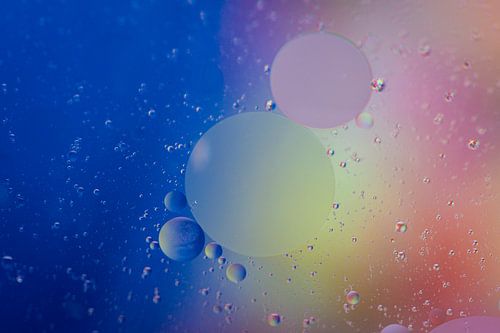 Colored Bubble blue