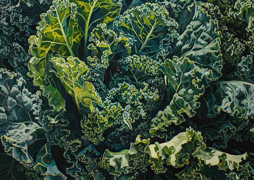 Schilderij Boerenkool