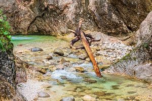 Die Almbachklamm im Berchtesgadener Land
