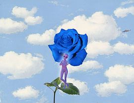 Alien Girl von Moonheart Artworks