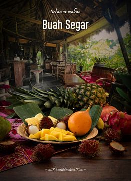 Buah Segar, vers fruit uit Indonesië van Desiree Meulemans