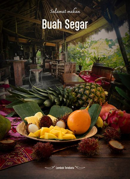 Buah Segar, fruits frais d'Indonésie par Desiree Meulemans