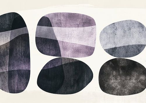 Œuvre d'art moderne abstraite