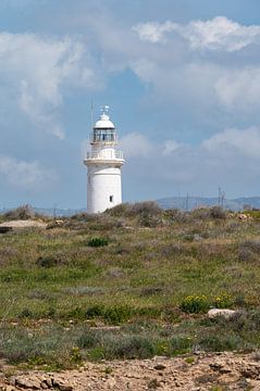 The lighthouse at the archaeological site