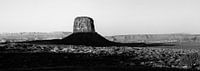 Monument Valley zwart-witfoto (XL)