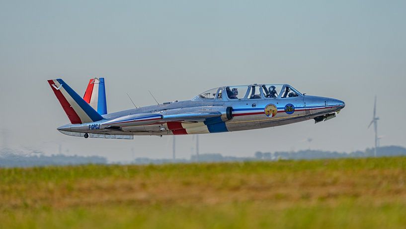 Fouga CM-170R Magister. by Jaap van den Berg