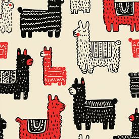 Adorable Llamas and Alpacas by Lauren Wilde