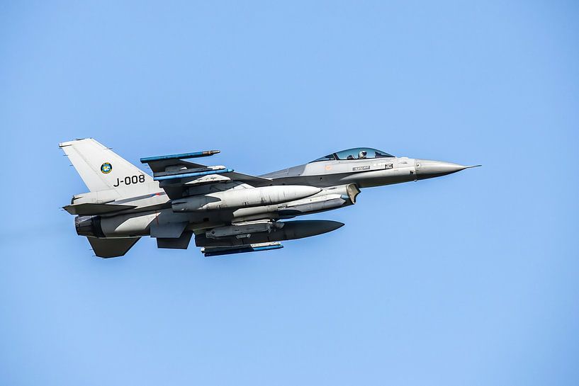 F16, Fighting Falcon. J-008, Pays Bas par Gert Hilbink