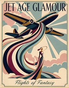 Jet Age Glamour: Eleganz im Flug