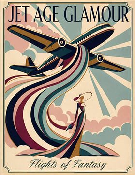 Jet Age Glamour: Elegance in Flight by Jan Keteleer