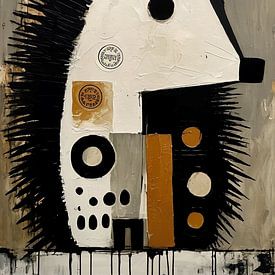 Animalia - egel 01 van Aimelle