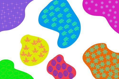 graphical representation of different holidays