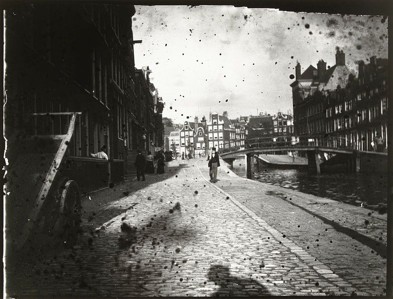 View of the Looiersgracht in Amsterdam, George Hendrik Breitner by Masterful Masters