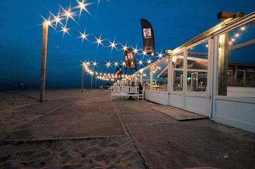 Avond op het strand van Erik Reijnders