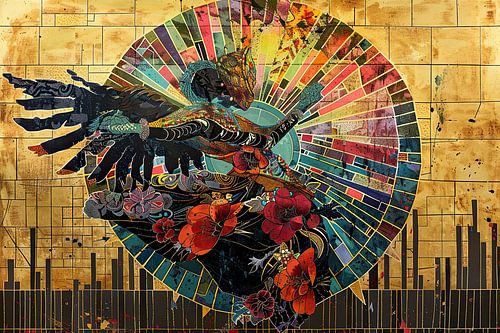 Figure féminine abstraite | Envergure du spectre