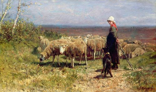 Anton Mauve,Herdersvrouw