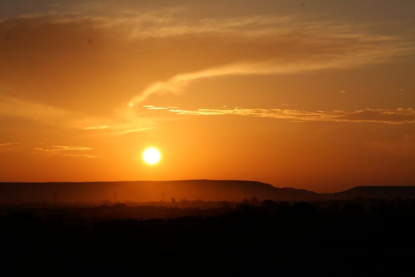 Zonsondergang van Anita Vromans