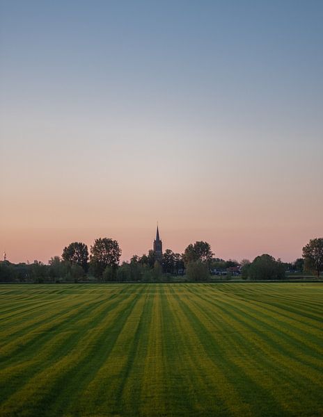View on Maasbommel by Wouter Bos