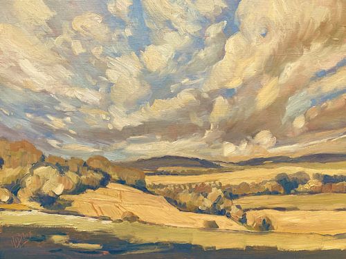 Panorama richting Eyserbos