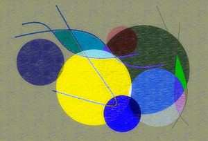 Abstrakte, geometrische Kunst