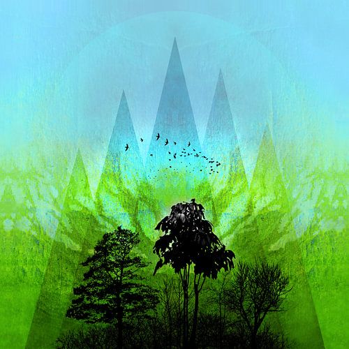 TREES under MAGIC MOUNTAINS V-GREEN