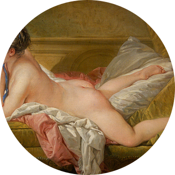 François Boucher. Rustend meisje