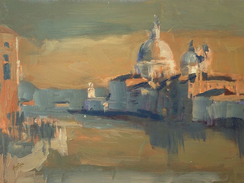 Basilica of Santa Maria della Salute by Nop Briex