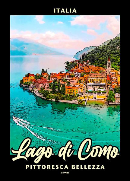 Lake Como by vipart