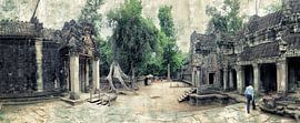 Angkor Wat/Kambodscha von Hermann Mock