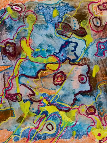 'Ocean Blues with Lemons' by Annemarie Gorter