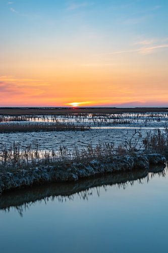 The mudflats by Johan Mooibroek