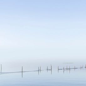 Minimalism over the Markermeer. by Alie Ekkelenkamp