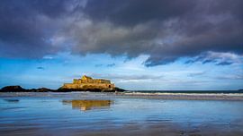 Saint Malo le fort du Grand Bé sur Alain Gaymard